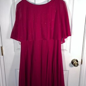 Elegant Red Evening Dress